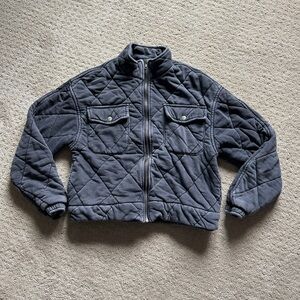 Forever 21 Charcoal Zip Up Jacket